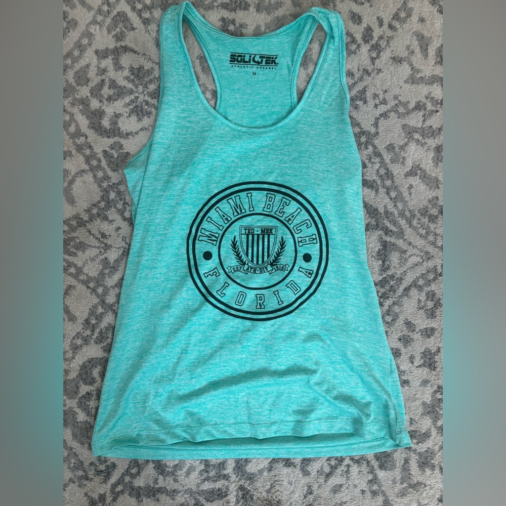 Miami Beach Florida Women's Tank Top - Teal